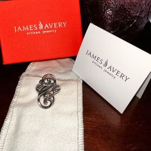 SOLD 😃 James Avery Retired 925 Sterling Silver Electra Ring Size 9.0